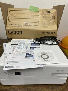 美品　EPSON　エプソン　EP-M553T　インクジェットプリンター　カラリオ エコタンク内蔵　　起動確認済み