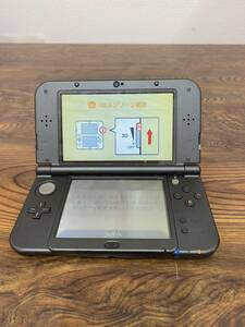 New Nintendo 3DSLL body RED-001 black operation verification ending the first period . ending 