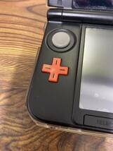 Nintendo 任天堂 ニンテンドー3DSLL オレンジ　ハードケース付き　通電のみ確認済み　ジャンク　現状品　_画像3