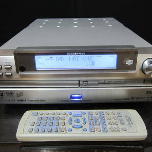 KENWOOD  DVD  MD  FM/AM  レシーバー アンプ   RMD-VC7DVD   動作品  の画像1