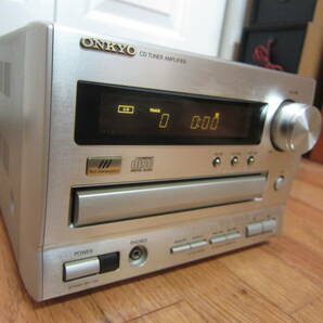 ONKYO   CD  FM/AM  アンプ   CR-185X   未確認品です。の画像2