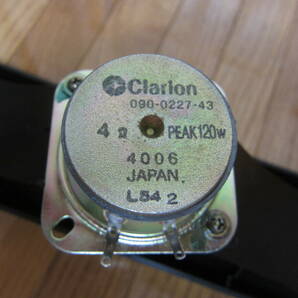 Clarion  スピーカー   ホーン タイプ  トウィーター   34cm  JAPAN製   動作品  2個の画像10