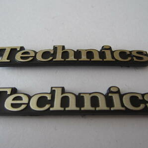 Technics   テクニクス  スピーカー  エンブレム  5.6cm  接着式です。  2個の画像2