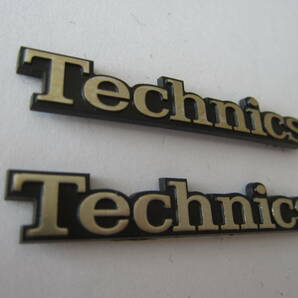 Technics   テクニクス  スピーカー  エンブレム  5.6cm  接着式です。  2個の画像3