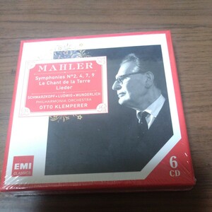 新品　オットー・クレンペラー　OTTO KLEMPERER / MAHLER：SYMPHONIES N゜2 .4 .7 .9 - LE CHANT DE LA TERRE - LIEDER　6枚組CD　輸入盤