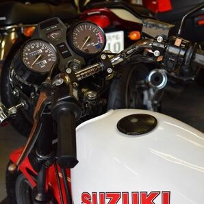 SUZUKI GSX400F 希少絶版車 神奈川仕様 車検R7年11月 アキラハン アルフィンカバー タックロールシート 機関良好 レスポンス抜群 E/G絶好調の画像6