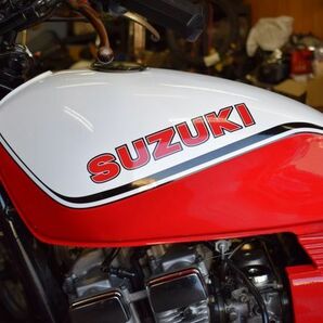 SUZUKI GSX400F 希少絶版車 神奈川仕様 車検R7年11月 アキラハン アルフィンカバー タックロールシート 機関良好 レスポンス抜群 E/G絶好調の画像7