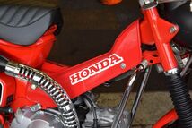 HONDA CT110 ハンターカブ JD01 実走行7,378km 副変速機付き フルノーマル美車 WAKO,Sオイル交換済 機関程度良好 レスポンス抜群 E/G絶好調_画像6