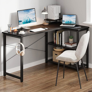 [ comfortable . environment . game Play . possible to enjoy rack attaching ge-ming desk ] computer desk corner desk storage office desk black 