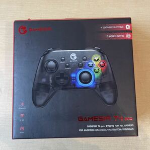 GameSir T4 pro A0743 ゲームコントローラー Windows PC iOS Android ワイヤレスコントローラー bluetooth 半透明デザインの画像1