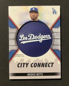 Mookie Betts Topps Series 1 City Connect Patch Dodgers Relic ムーキー ベッツ ドジャース パッチ 大谷翔平 チームメイト