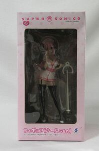 SUPER SONICO in box Super Sonico figure nurse ver. pink amusement exclusive use gift not for sale 