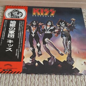 【 KISS / キッス 】Destroyer / 地獄の軍団 ☆帯付LPレコード☆Casablanca(SWX-6268) ビクター音楽産業 ☆ 国内盤 1976年発売の画像1