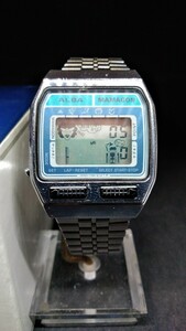 【超激レア！ゲームウォッチ！】SEIKO ALBA アルバ MAMAGON ママゴン Y765-5110 ボタン固着無 豆球OK 当時物ALBA製箱付 稼働品 ジャンク扱