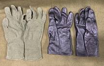 #. 韓国軍 旧型官級品戦闘用レサー手袋(1990年製)セット。空挺部隊2024/04/15_画像2