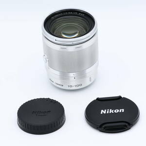 Nikon 高倍率ズームレンズ 1 NIKKOR VR 10-100mm f/4-5.6 シルバー ニコンCXフォーマット専用　#240412_1731002392