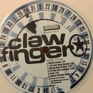 【ミクスチャー LP】Clawfinger / Clawfinger / クロウフィンガー White Vinyl ホワイトヴァイナル Shoosh 001 UKの画像3
