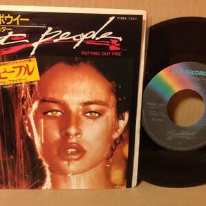 【80s 7inch】デビッド・ボウイー / キャット・ピープル / David Bowie / Cat People (Putting Out Fire) VIMX-1541 ジョルジオ・モロダーの画像1