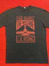 レア★RAGE AGAINST THE MACHINE レイジアゲインストザマシーン ツアーTシャツ 2011.6.30 L.A.RIGING ★　_画像1