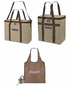  cost ko eko-bag jute cooler bag 3 piece set COSTCO