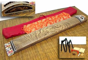  green shop s# peace koto on angle making ...13 string lacqering traditional Japanese musical instrument case stand pair music stand etc. accessory attaching mae/4-417/H# Sagawa 140+260(2 mouth )