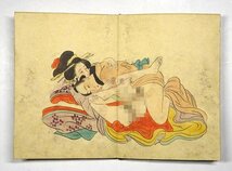 緑屋t■ 時代物　春画帳　12図面　古美術品　i9/3-6878/30-4#60_画像6