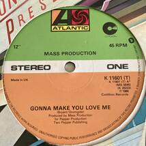 Mass Production - Gonna Make You Love Me 12 INCH_画像1