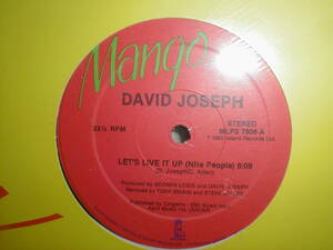 David Joseph - Let's Live It Up (Nite People) 12 INCH