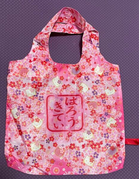 美品　ハローキティ　エコバッグ　桜