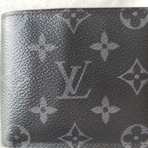 LOUIS VUITTON モノグラム 二つ折り財布 新型 美品の画像1