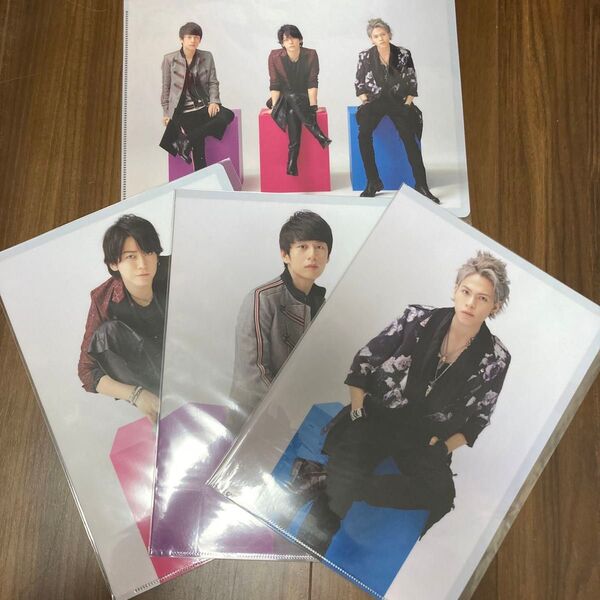 KAT-TUN クリアファイル CAST コンプリート