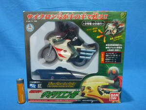 RC Cyclone номер Kamen Rider радиоконтроллер Cyclone номер микро герой cycle 27MHz R/C Bandai 