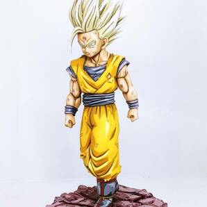 ドラゴンボールZ リペイント SOLID EDGE WORKS THE出陣 超サイヤ人孫悟飯 オリジナル台 2D 二次元彩色 の画像3