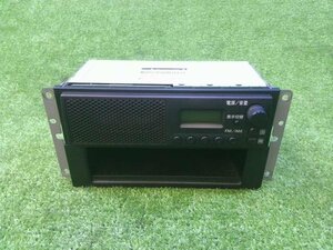 NV100クリッパー DR64V 外し　純正　ラジオ　 CR-F3865B 小物入れ付　AM/FM　中古 作動テスト済