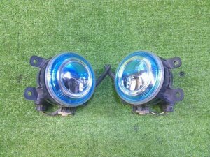 ホンダ純正 オプション フォグランプ 左右セット コイト 114-62177 LED インナーブルー 点灯テスト済 フィット GP5 外し　1085-1095