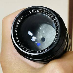 LEITZ WETZLAR TELE-ELMAR M 135mm F4 ライカ Mマウント 単焦点レンズの画像6