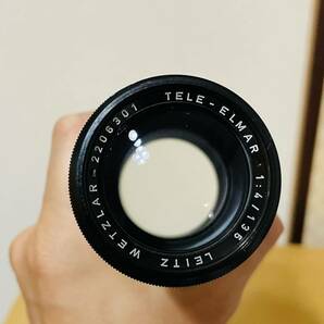 LEITZ WETZLAR TELE-ELMAR M 135mm F4 ライカ Mマウント 単焦点レンズの画像8