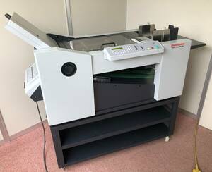 *Horizon( Hori zon) automatic paper . machine PF-40L with casters .* paper . machine leaflet advertisement publish *I0000781