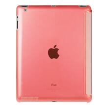 iPad ケース iPad 2/3/4世代（9.7inch) 兼用 三つ折スマートカバー PUレザー アイパッド ケース スタンド機能 ローズゴールド_画像3