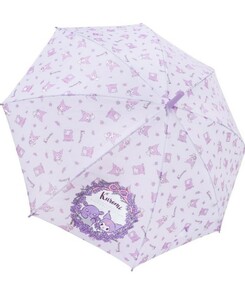 【新品未使用】サンリオ クロミ メニーフラワー 子供用 ジャンプ傘 長傘 55cm 雨傘