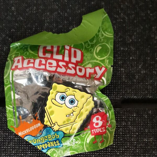 ペプシ スポンジボブ クリップアクセサリー