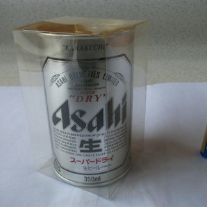 希少 レア 当時物 Asahi スーパードライ 350ml SD缶バンク 缶型 貯金箱 昭和レトロ ビンテージの画像1