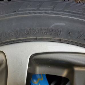 ホイル付きスタッドレスタイヤ、Blizzark VRX,165/65 R14,14x1/5Jの画像7