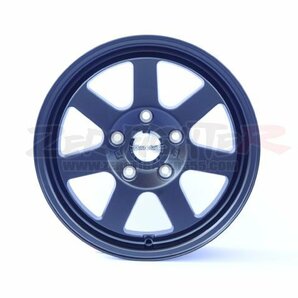 送料E★ゼロファイターZEKEマットブラック 15x7J+35 PCD114.3/5H★ジークEK9 DC2 DB8シビックタイプR インテグラ T-R TYPER JDM USDM90年代の画像3