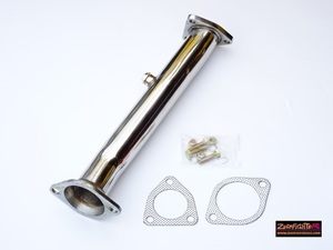 送料B★AP1/AP2 S2000 ゼロファイターステンレス触媒ストレートパイプ★F20C VTEC JDM USDM 直菅 コンバーター Exhaust Down Pipe cat