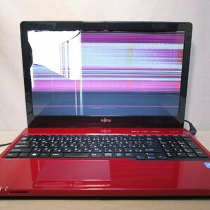 富士通 FMV LIFEBOOK AH42/X【Celeron 3205U 1.5GHz】 電源投入可 ジャンク 送料無料 1円～ [89004]の画像9