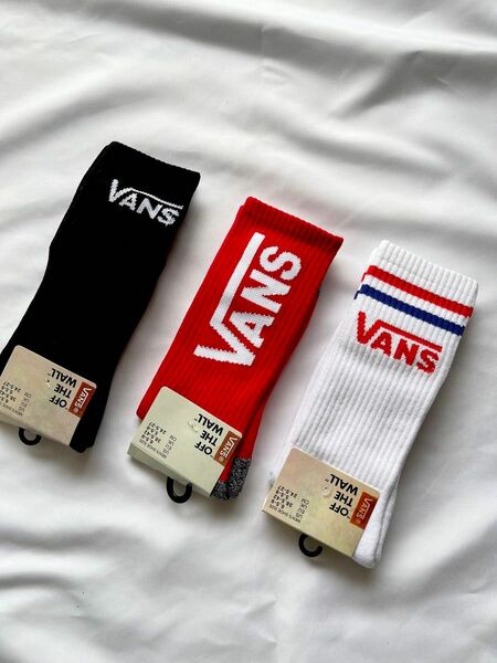 VANS バンス　ソックス　3足セット　