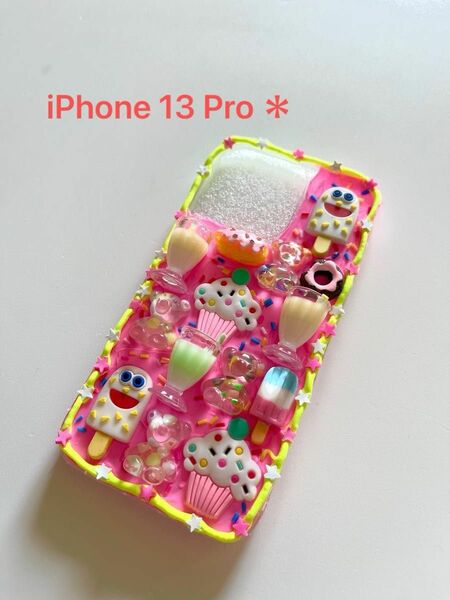 ＊DIYハンドメイド iphoneケース iPhone 13 Pro ＊ 