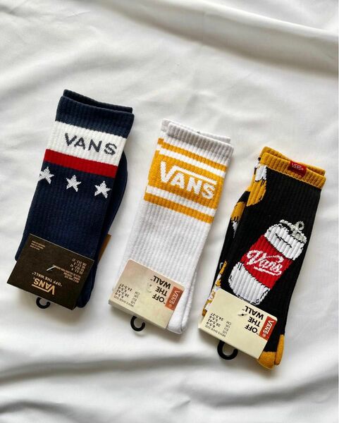 VANS バンス　ソックス　3足セット　