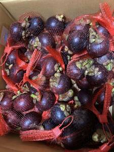 405. fresh mangosteen mountain bamboo beautiful. gem 2 pack entering approximately 1kg normal temperature shipping 